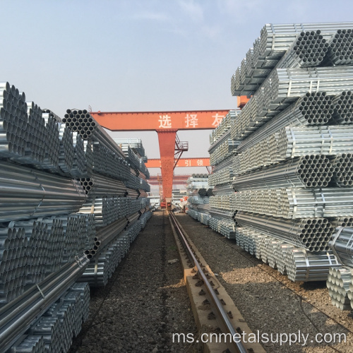 ASTM A53 Paip keluli tergalvani panas untuk paip air